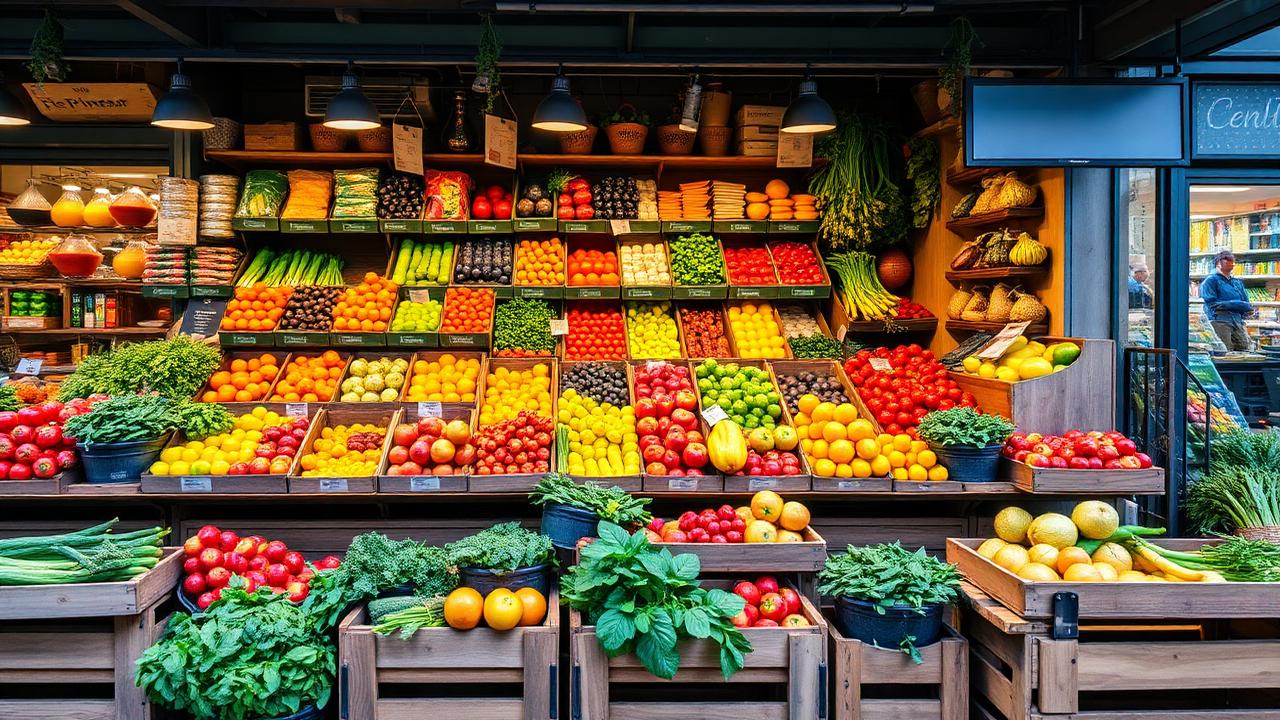 Service Primeur et fruits & légumes - Commerce Alimentaire Service Primeur et fruits & légumes - Commerce Alimentaire